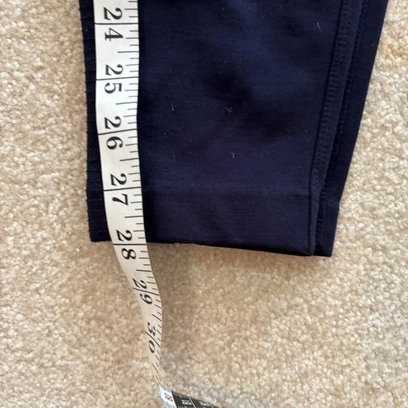 Athleta Ponte Moto 2.0 Pants Leggings Navy Blue - Size 10 - Picture 10 of 10